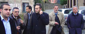 Alcuni dei fondatori al Terzo Tavolo Tecnico propedeutico alle attività dell'Istituto Superiore Calabrese di Politiche Internazionali - Isca sullo Ionio, 11 dicembre 2004