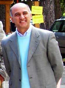 Carmelo DOTOLO al 1° Festival internazionale della filosofia in Sila - Silvana Mansio , 7 giugno 2006 - fotografia: Carmine TALERICO